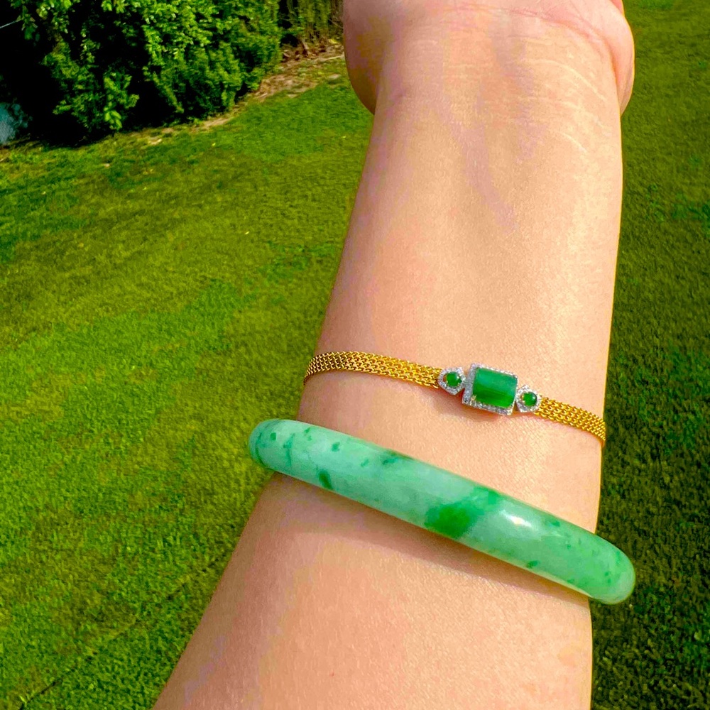 Jade bracelet
